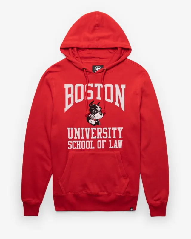 BOSTON UNIVERSITY TERRIERS SCHOOL OF LAW '47 HEADLINE PULLOVER HOOD sold by 47
