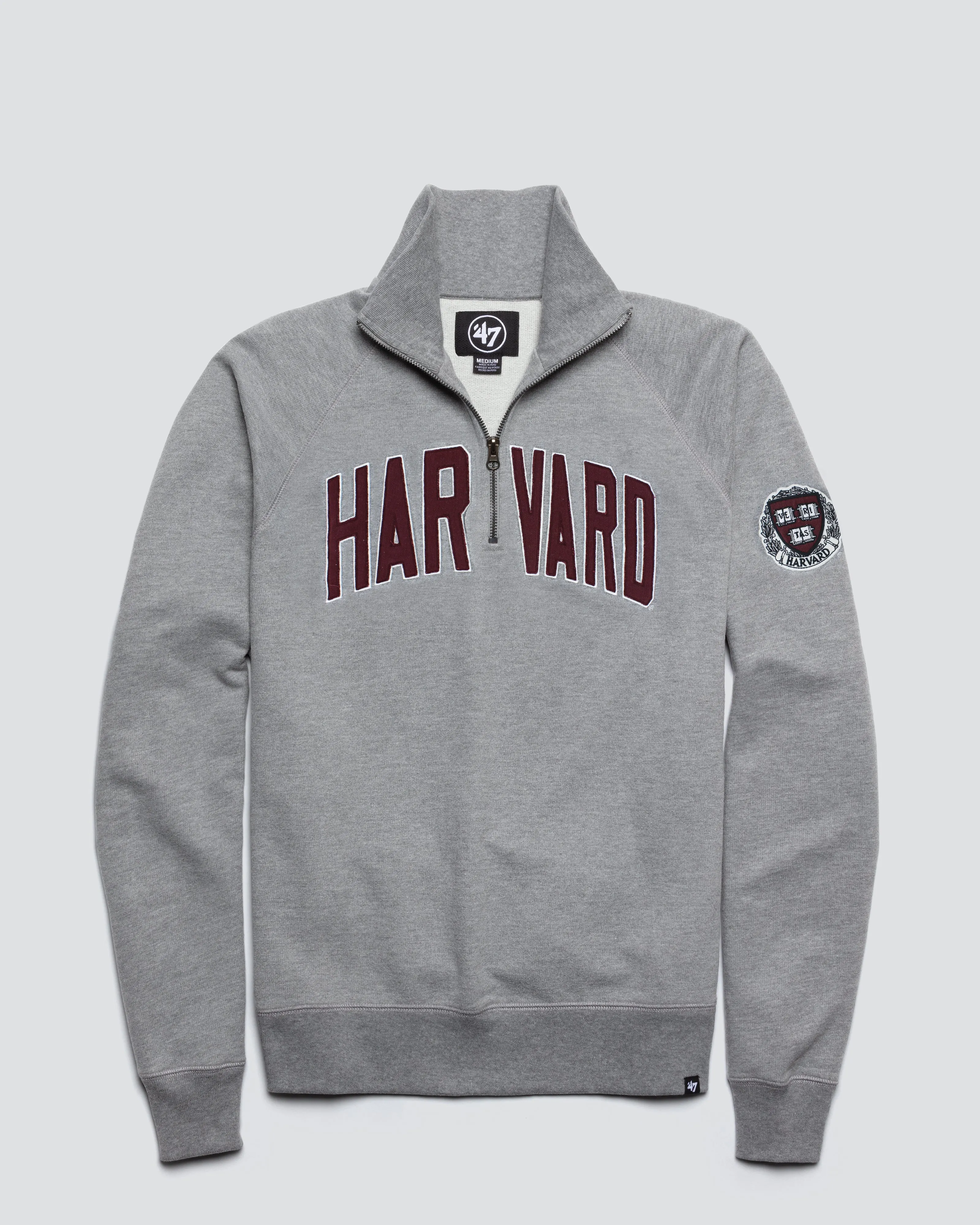 HARVARD CRIMSON BANKS '47 HARRIS SCRIMMAGE 1/4 ZIP sold by 47