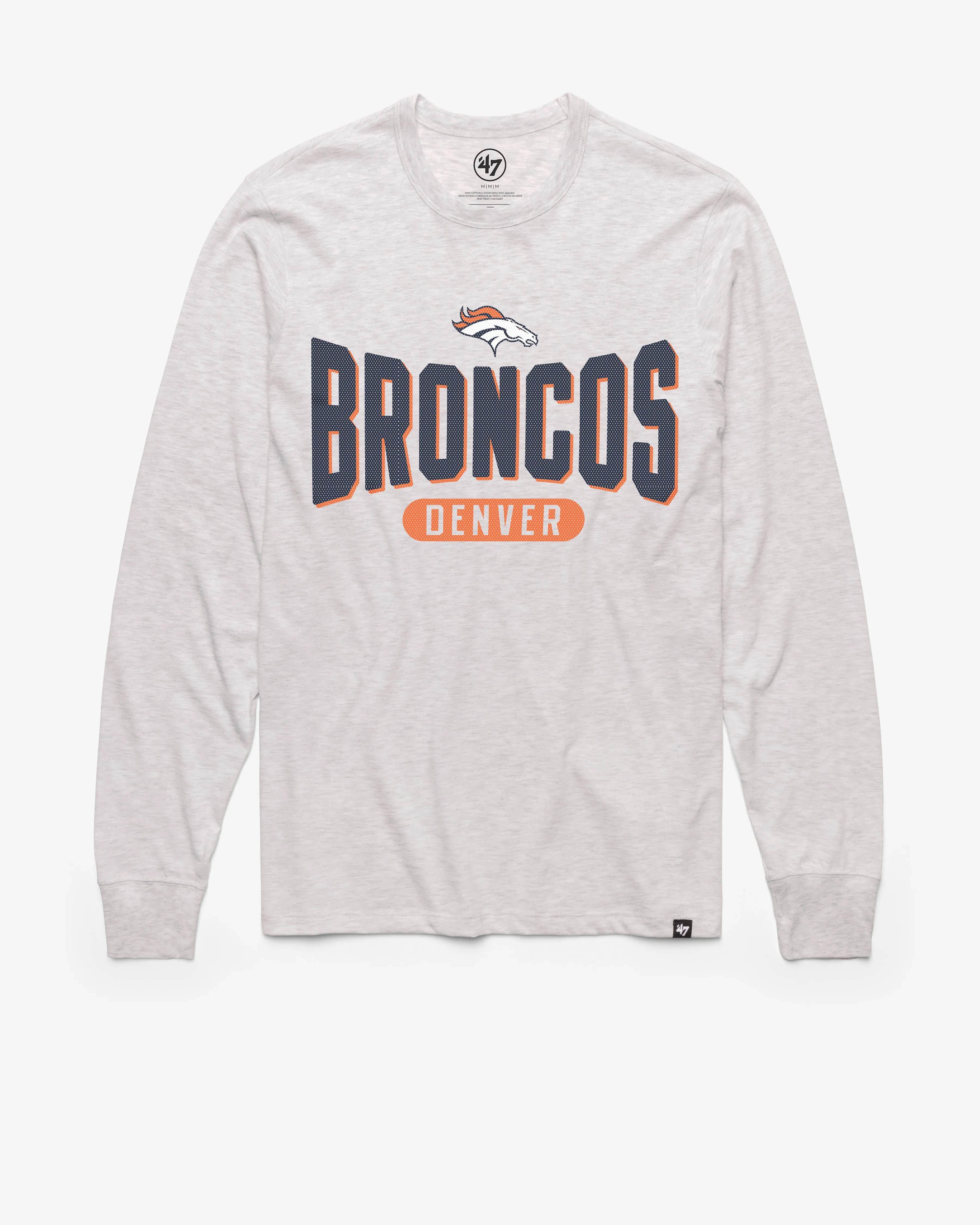 DENVER BRONCOS OUTSTRETCH '47 FRANKLIN LONG SLEEVE TEE sold by 47