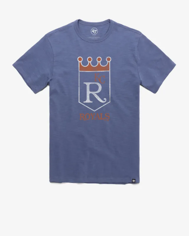 KANSAS CITY ROYALS COOPERSTOWN GRIT '47 SCRUM TEE sold by 47