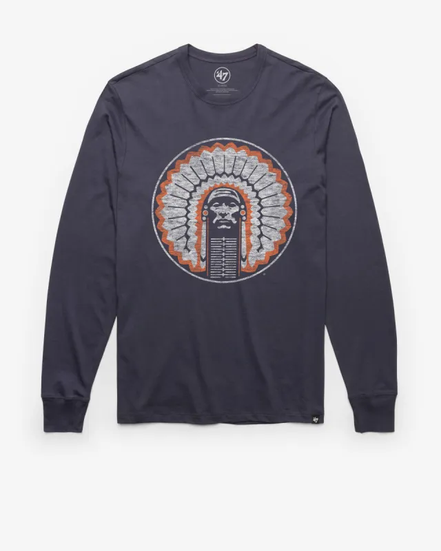 ILLINOIS CHIEF ILLINIWEK VINTAGE PREMIER '47 FRANKLIN LONG SLEEVE TEE sold by 47