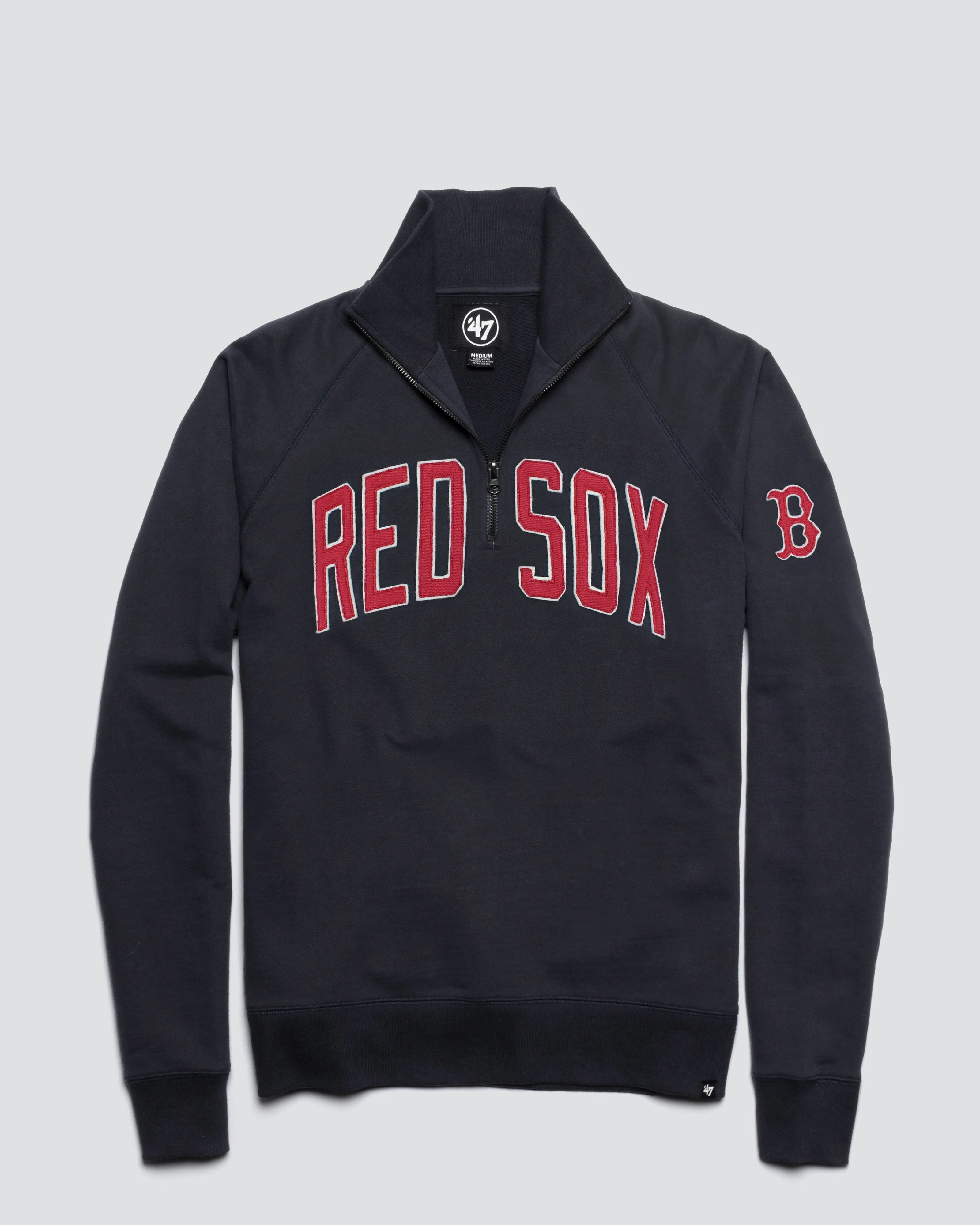 BOSTON RED SOX BANKS '47 HARRIS SCRIMMAGE 1/4 ZIP sold by 47