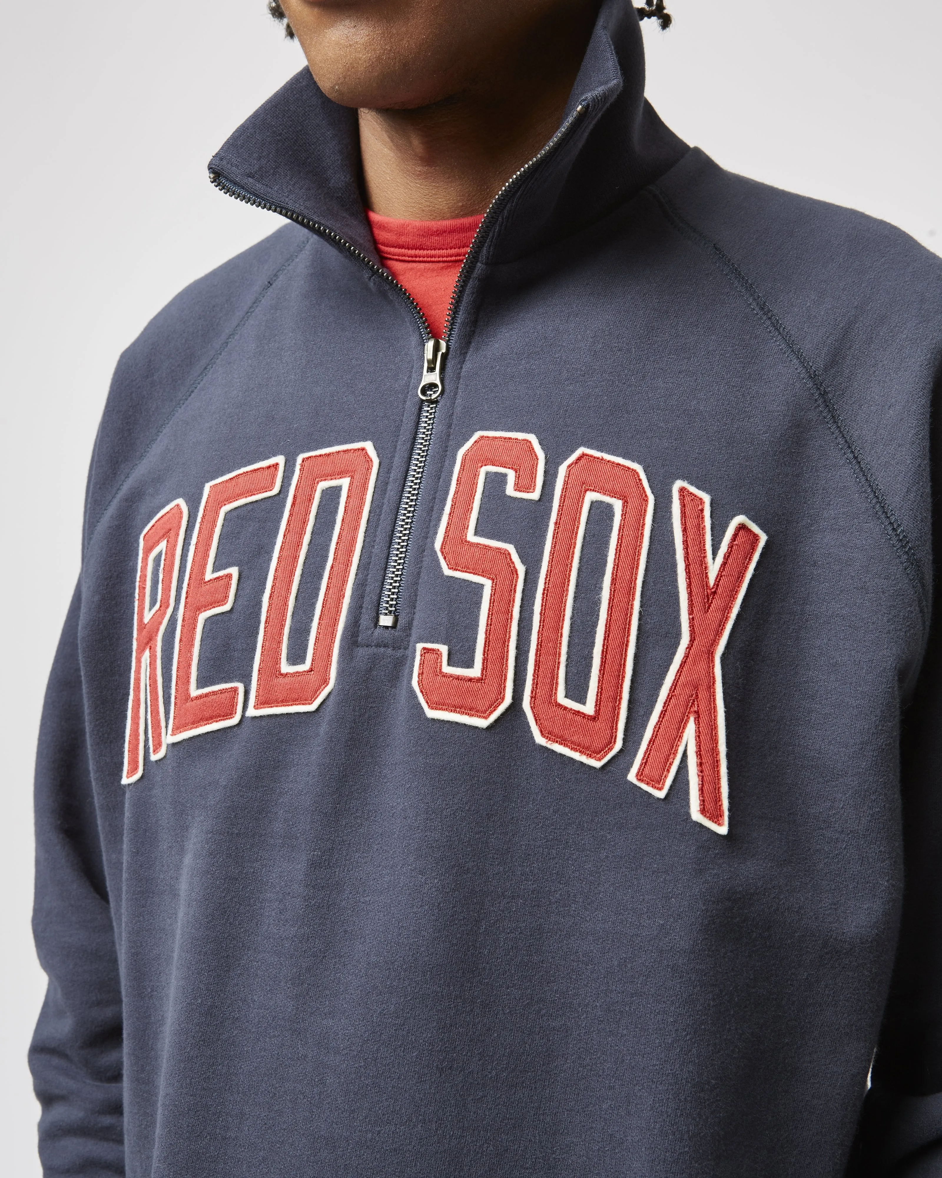 BOSTON RED SOX BANKS '47 HARRIS SCRIMMAGE 1/4 ZIP sold by 47 product image thumbnail 5