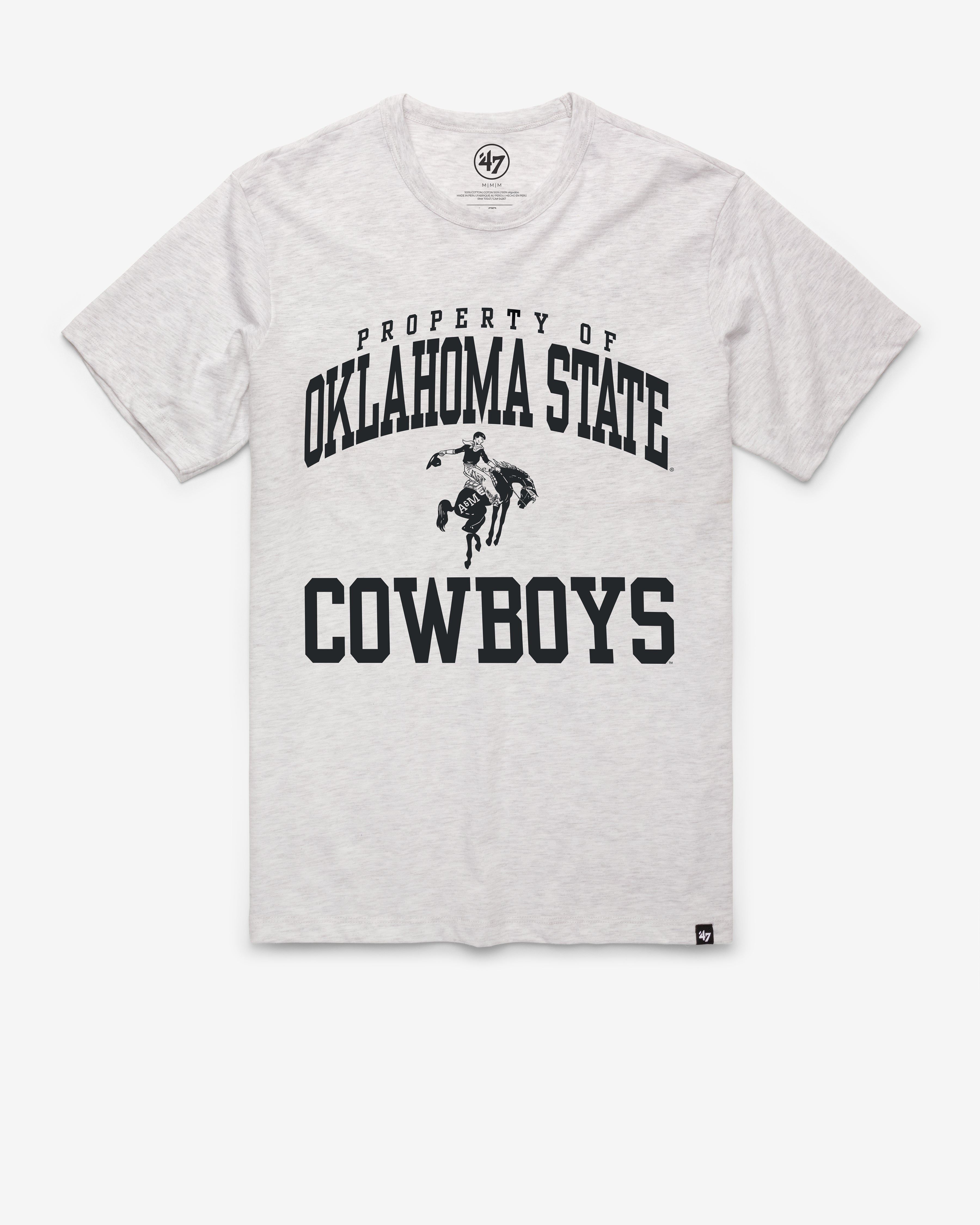 OKLAHOMA STATE COWBOYS VINTAGE PROPERTY OF ARCH '47 FRANKLIN TEE sold by 47