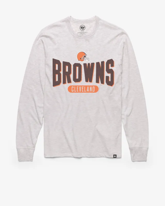 CLEVELAND BROWNS OUTSTRETCH '47 FRANKLIN LONG SLEEVE TEE sold by 47