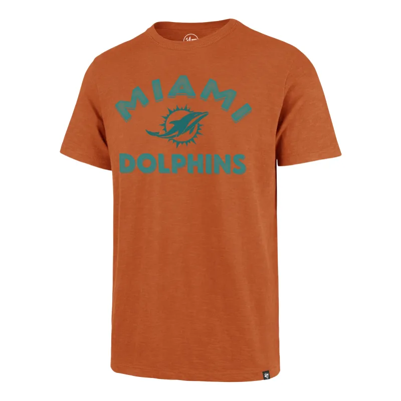 MIAMI DOLPHINS DOUBLE BACK SCRUM TEE MEN sold by 47