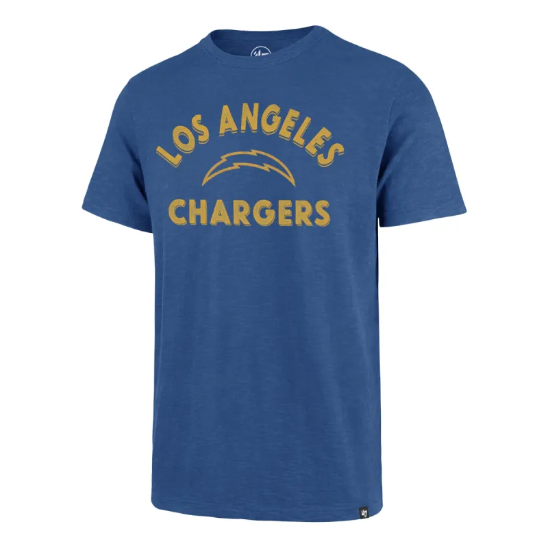 LOS ANGELES CHARGERS DOUBLE BACK SCRUM TEE MEN sold by 47