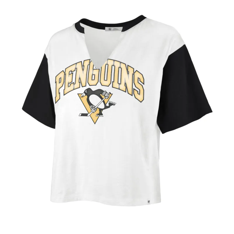PITTSBURGH PENGUINS SKY ARCH DOLLY CROP TEE WOMENS sold by 47