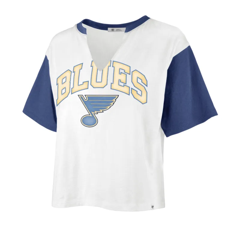 ST LOUIS BLUES SKY ARCH DOLLY CROP TEE WOMENS sold by 47