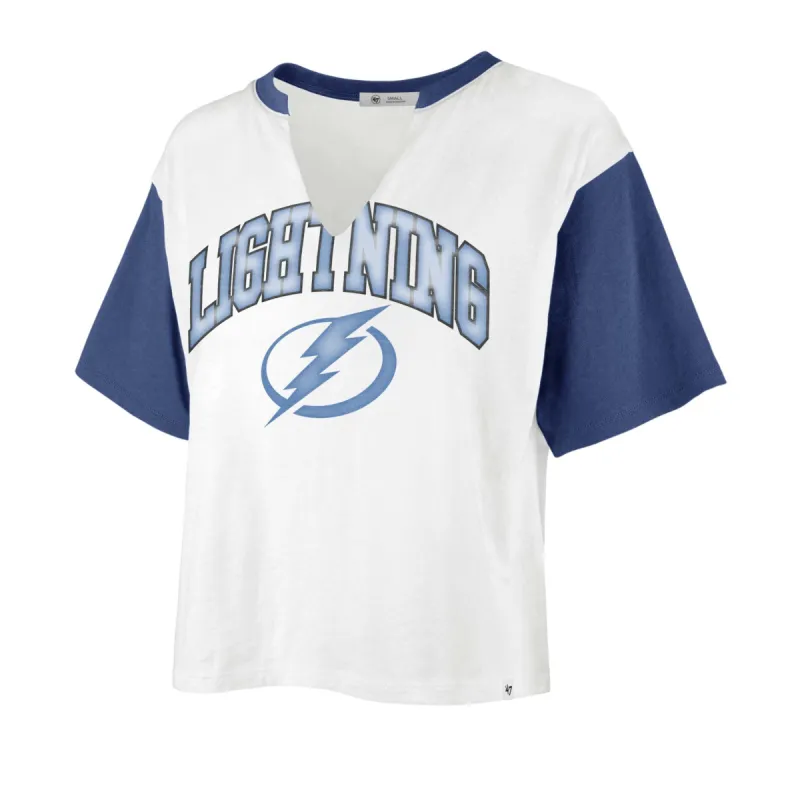 TAMPA BAY LIGHTNING SKY ARCH DOLLY CROP TEE WOMENS sold by 47