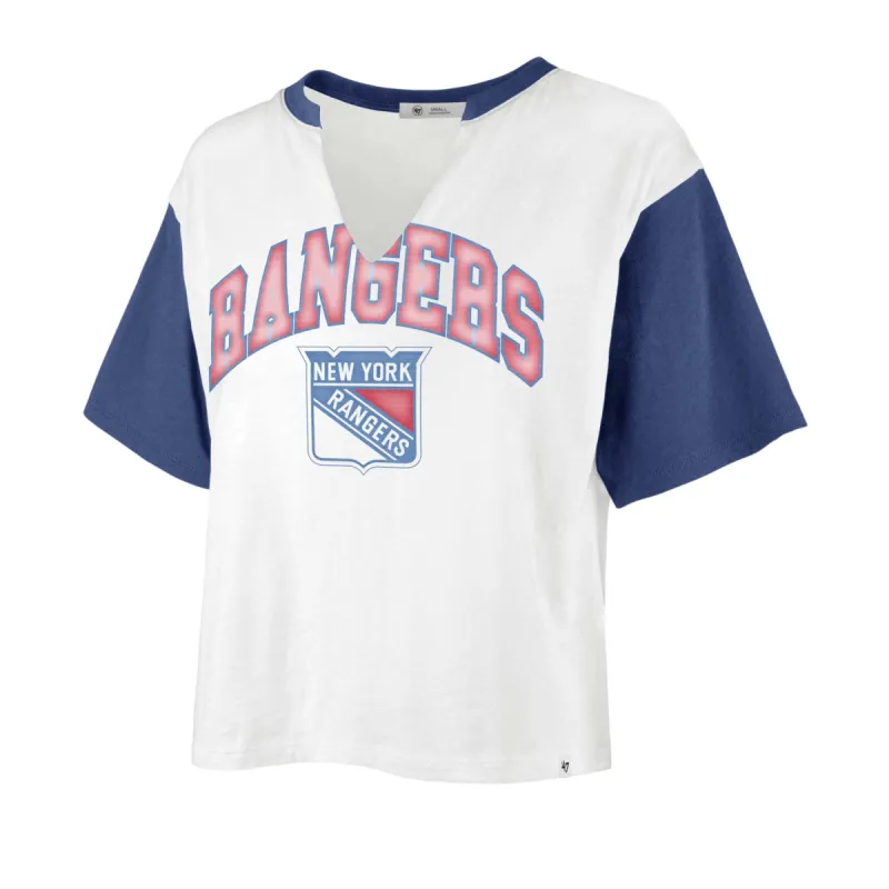 NEW YORK RANGERS SKY ARCH DOLLY CROP TEE WOMENS sold by 47
