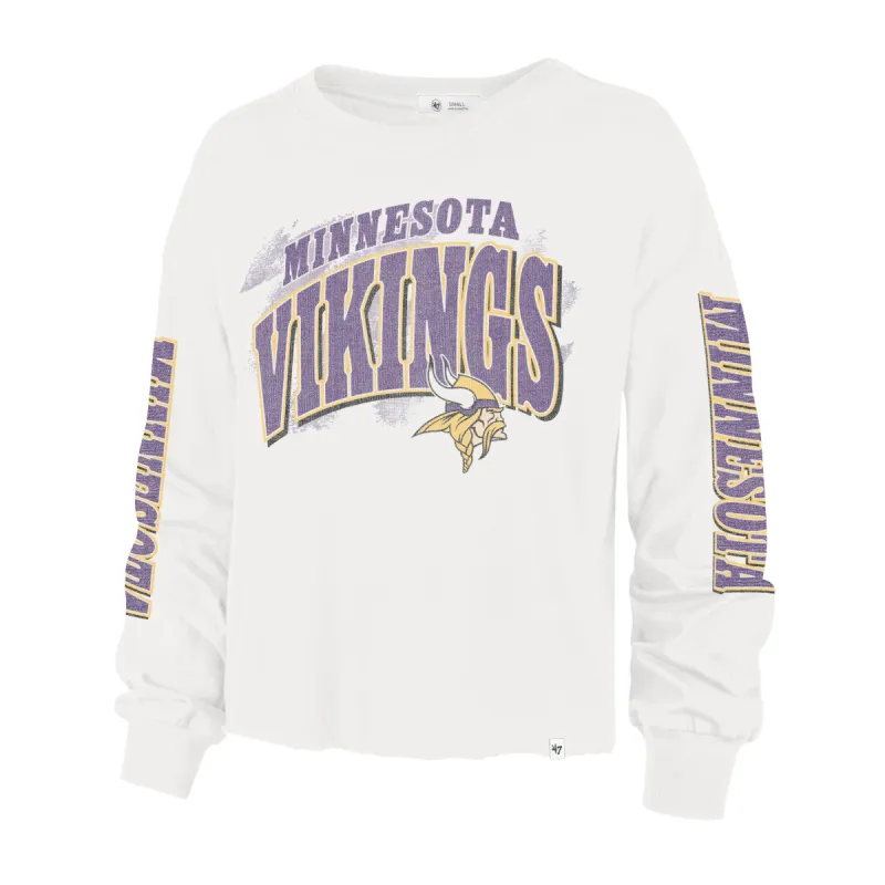 MINNESOTA VIKINGS BRUSH BACK PARKWAY LS WMN sold by 47