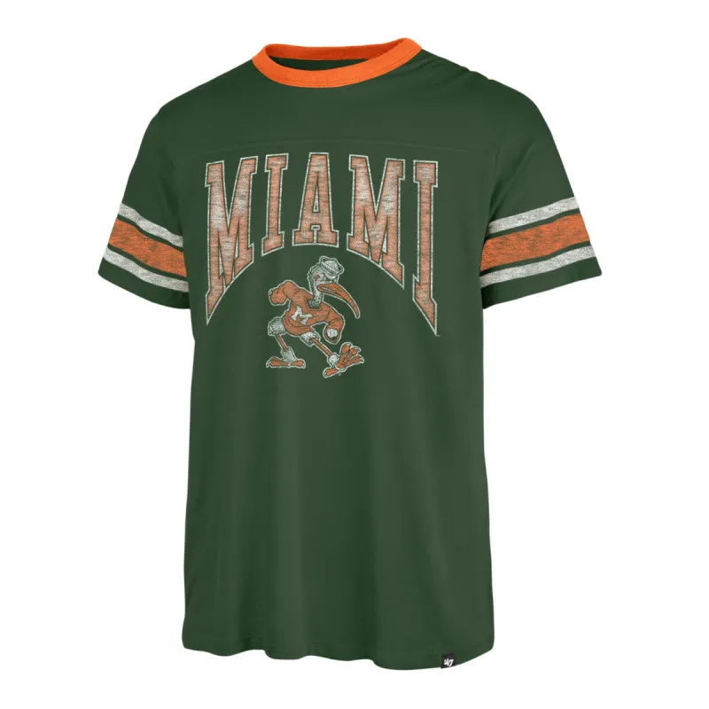 MIAMI HURRICANES UNDER ARCH OVER PASS TEE MEN sold by 47