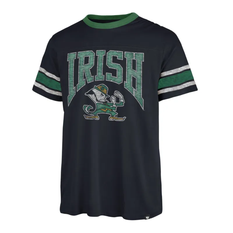 NOTRE DAME FIGHTIN IRISH UNDER ARCH OVER PASS TEE sold by 47