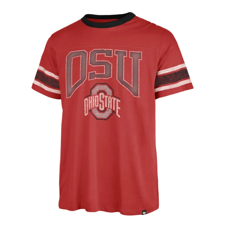 OHIO STATE BUCKEYES UNDER ARCH OVER PASS TEE MEN sold by 47