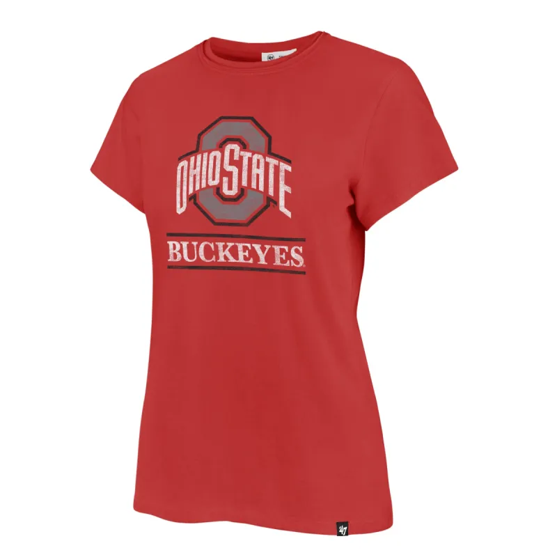 OHIO STATE BUCKEYES FINELINE FRANKIE TEE WMN sold by 47