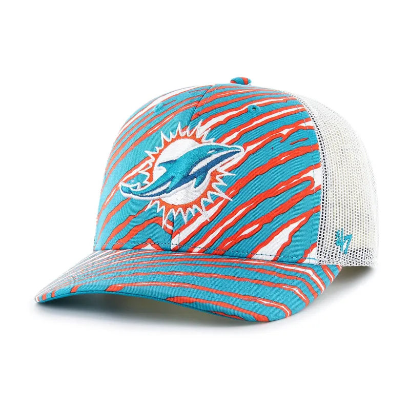 MIAMI DOLPHINS ZUBAZ '47 TRUCKER made by 47