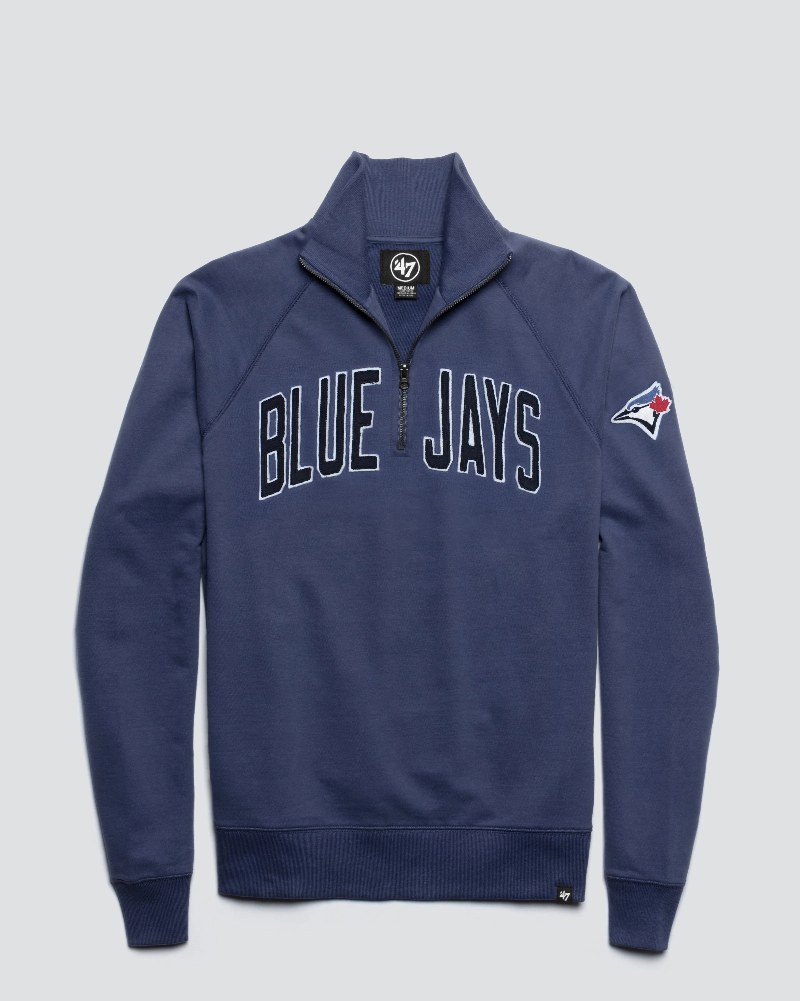 TORONTO BLUE JAYS BANKS '47 HARRIS SCRIMMAGE 1/4 ZIP sold by 47
