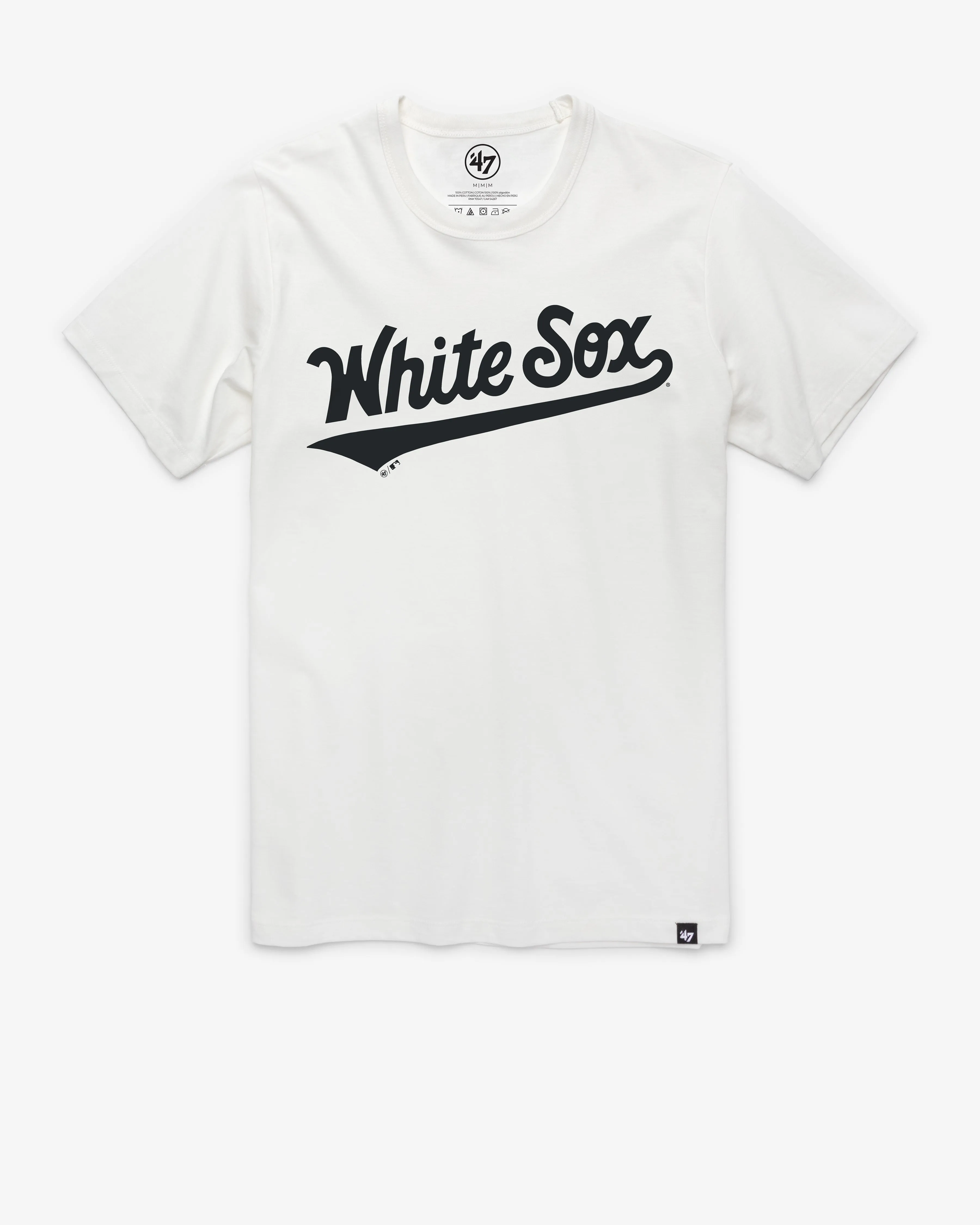 CHICAGO WHITE SOX WORDMARK '47 FRANKLIN TEE sold by 47
