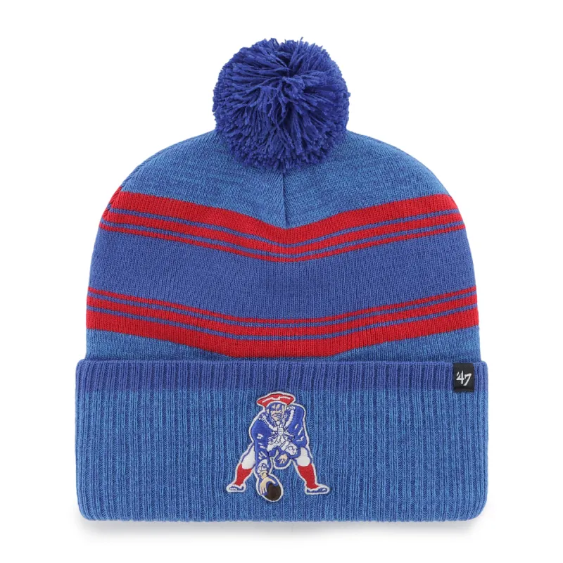 NEW ENGLAND PATRIOTS HISTORIC FADEOUT '47 CUFF KNIT sold by 47