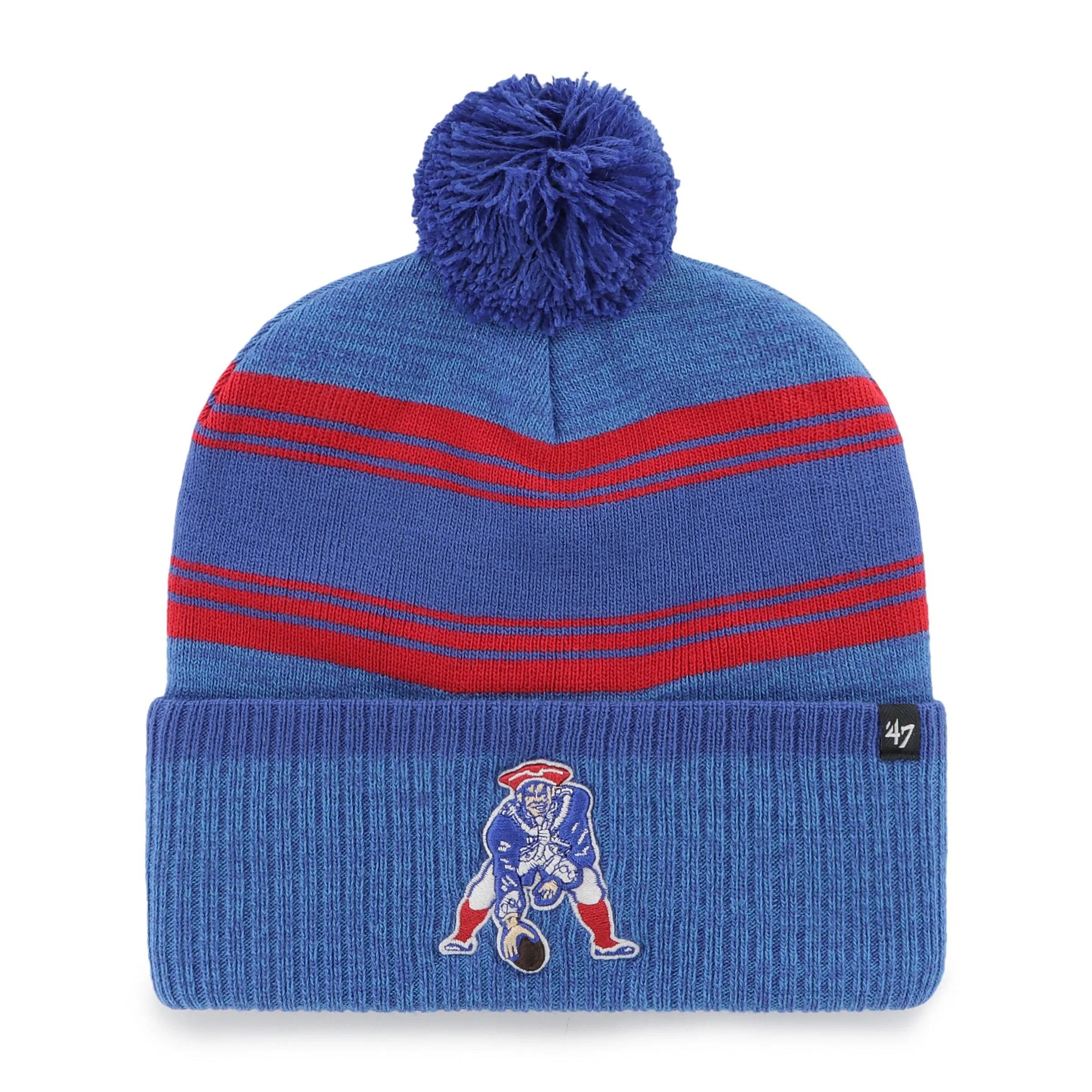 NEW ENGLAND PATRIOTS HISTORIC FADEOUT '47 CUFF KNIT sold by 47