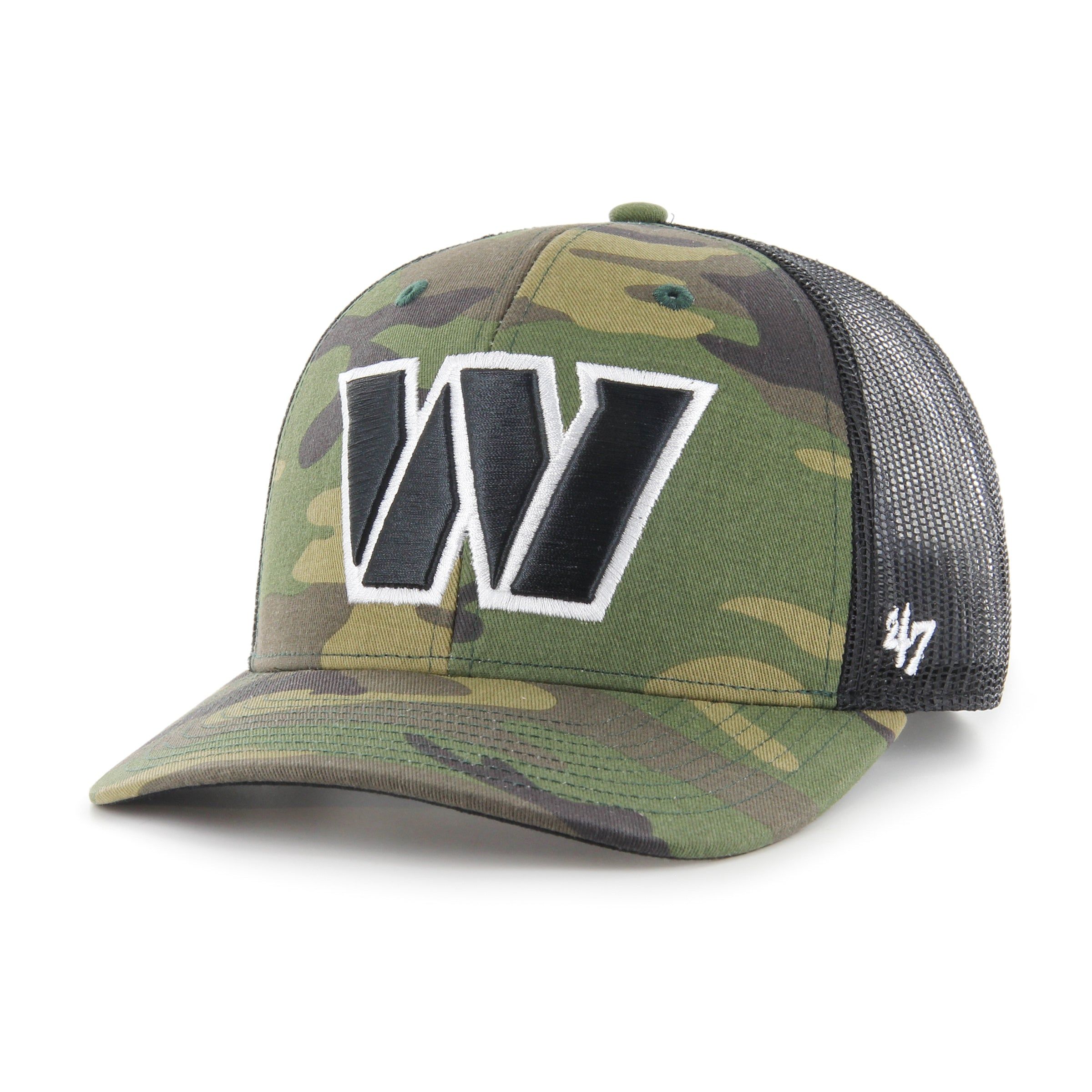WASHINGTON COMMANDERS CAMO STRAP '47 TRUCKER sold by 47