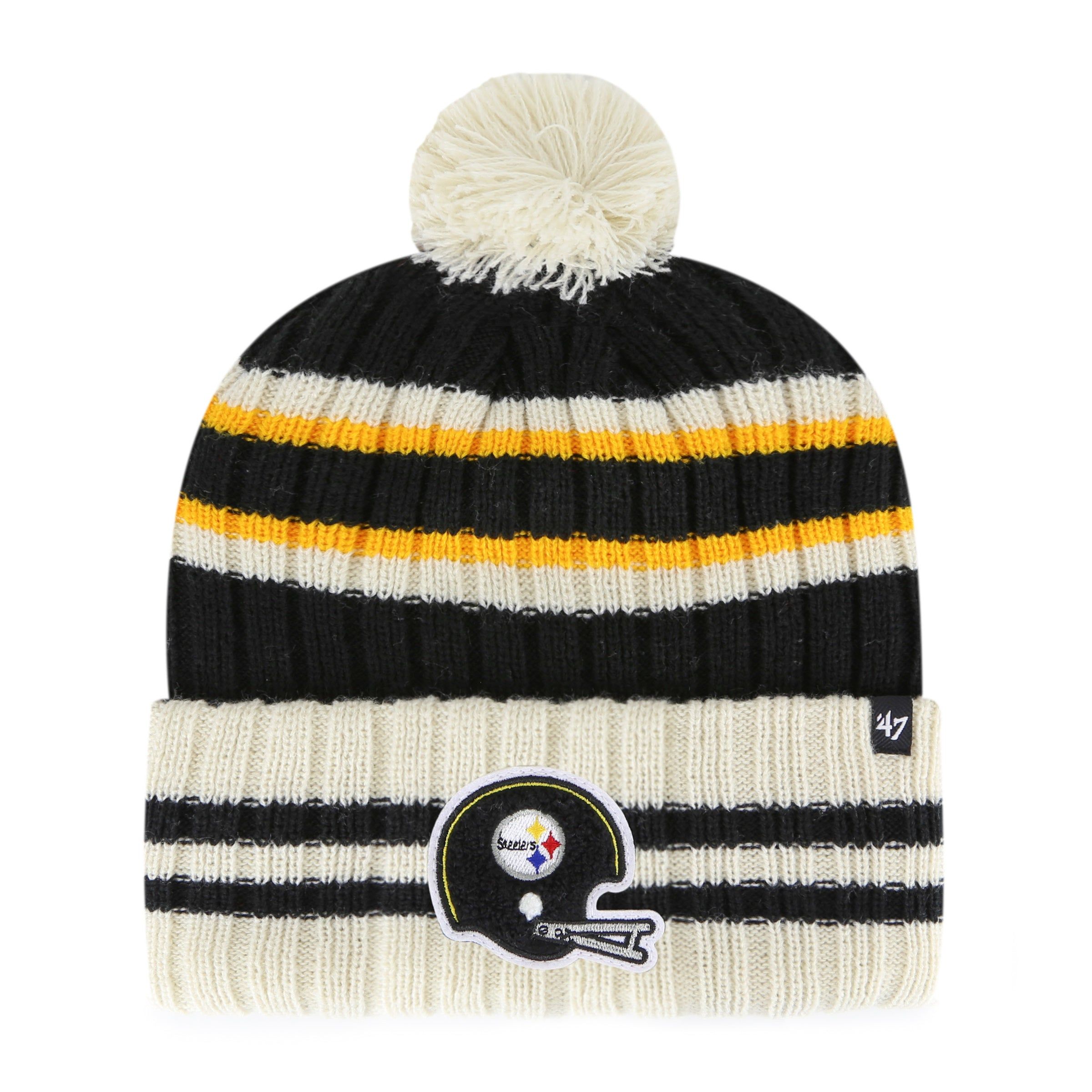 PITTSBURGH STEELERS LEGACY NO HUDDLE '47 CUFF KNIT sold by 47