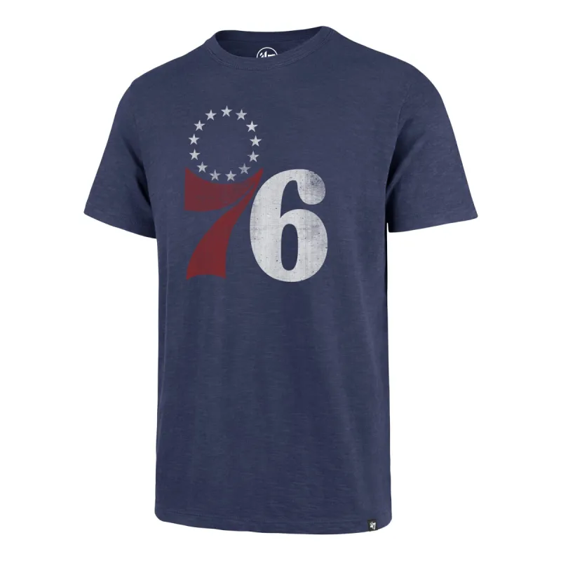 PHILADELPHIA 76ERS GRIT '47 SCRUM TEE sold by 47