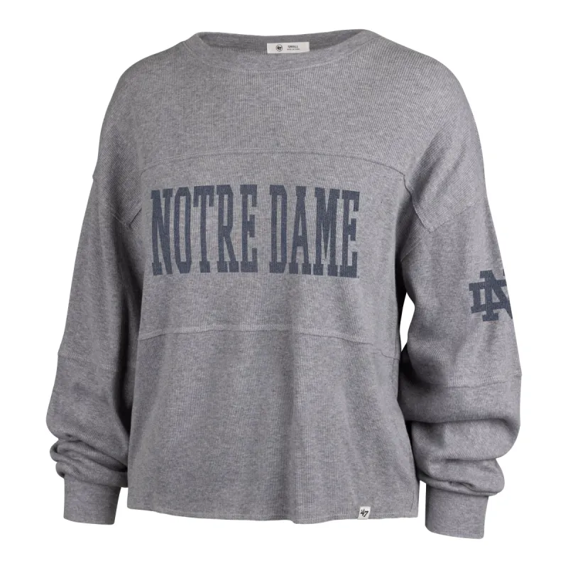 NOTRE DAME FIGHTIN IRISH GET LOUD '47 JADA LONG SLEEVE TEE WOMENS sold by 47