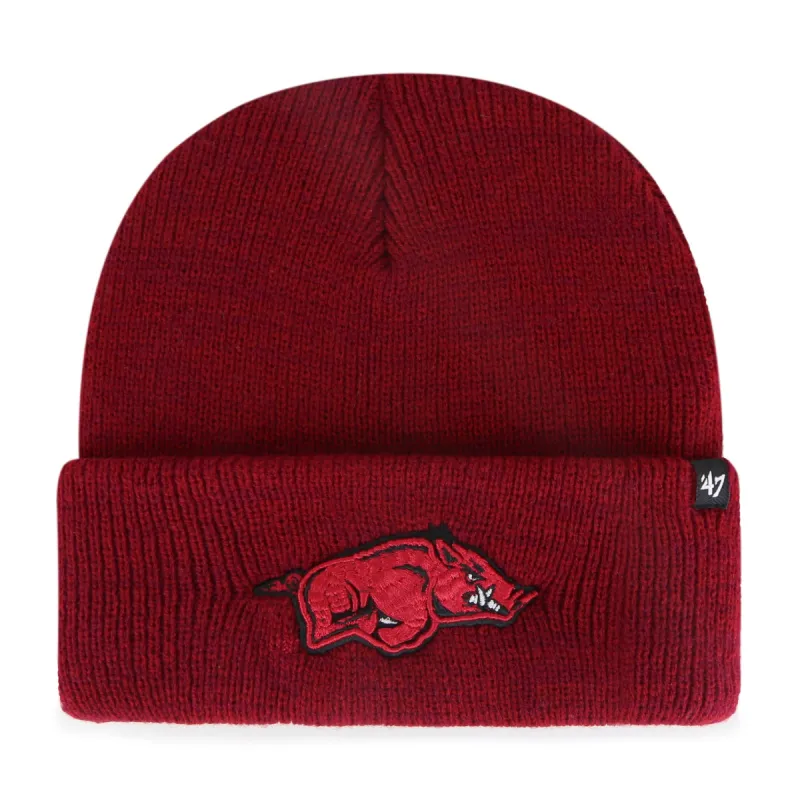 ARKANSAS RAZORBACKS BRAIN FREEZE '47 CUFF KNIT sold by 47