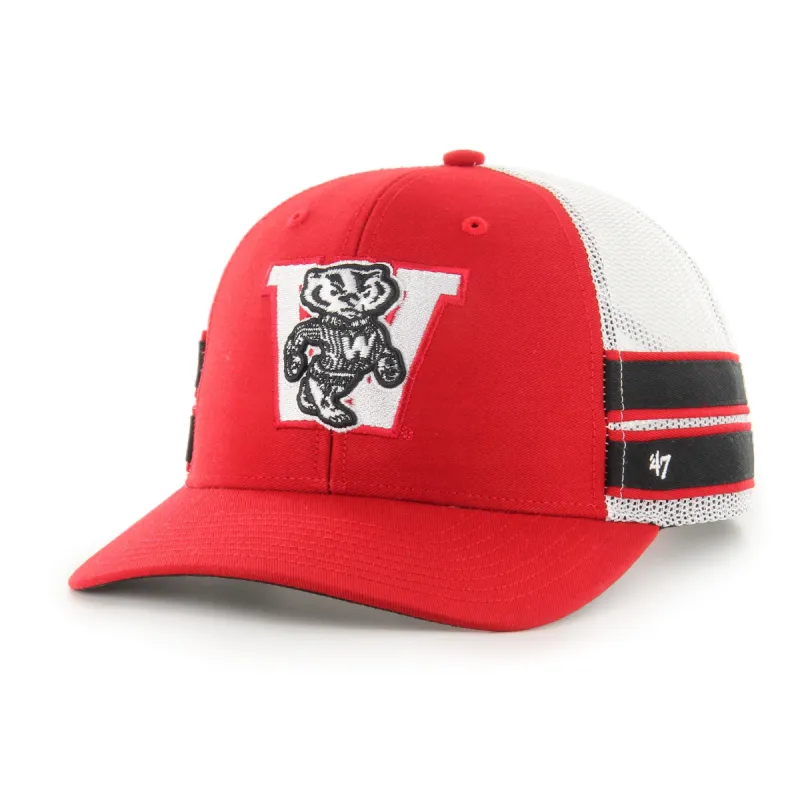 WISCONSIN BADGERS VINTAGE STRAIGHT EIGHT '47 TRUCKER made by 47