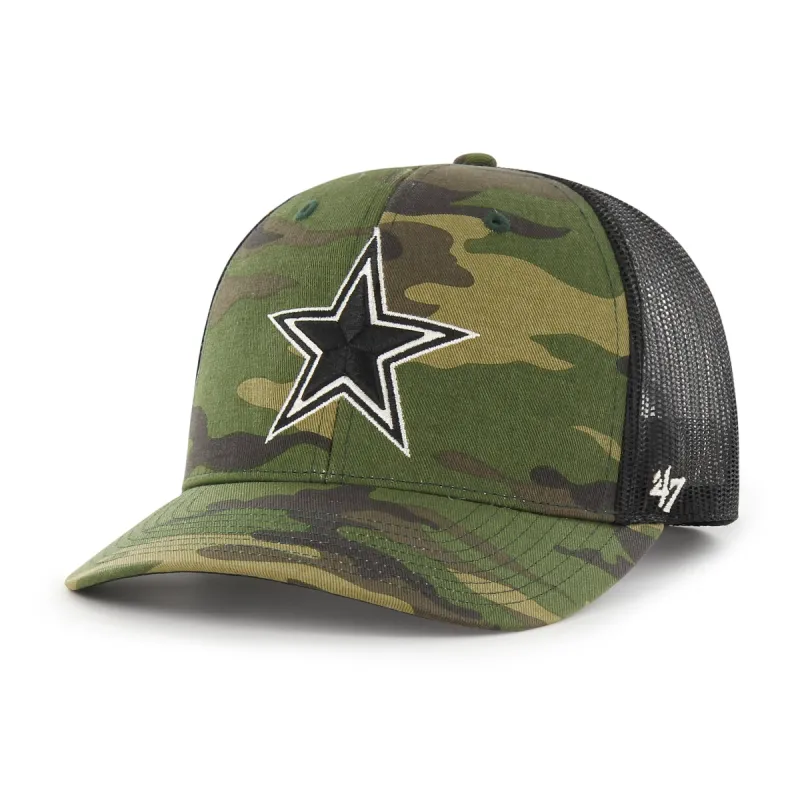 DALLAS COWBOYS CAMO STRAP '47 TRUCKER sold by 47