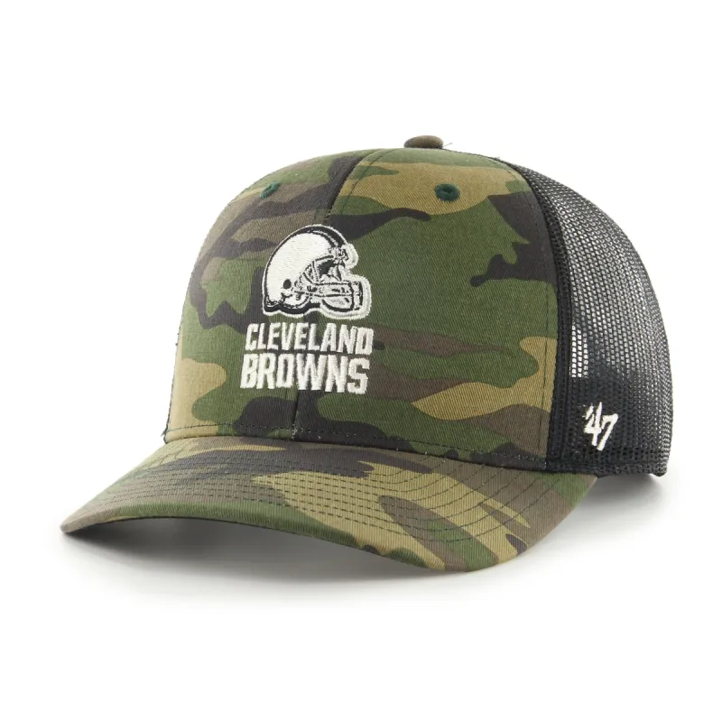 CLEVELAND BROWNS CAMO STRAP '47 TRUCKER sold by 47
