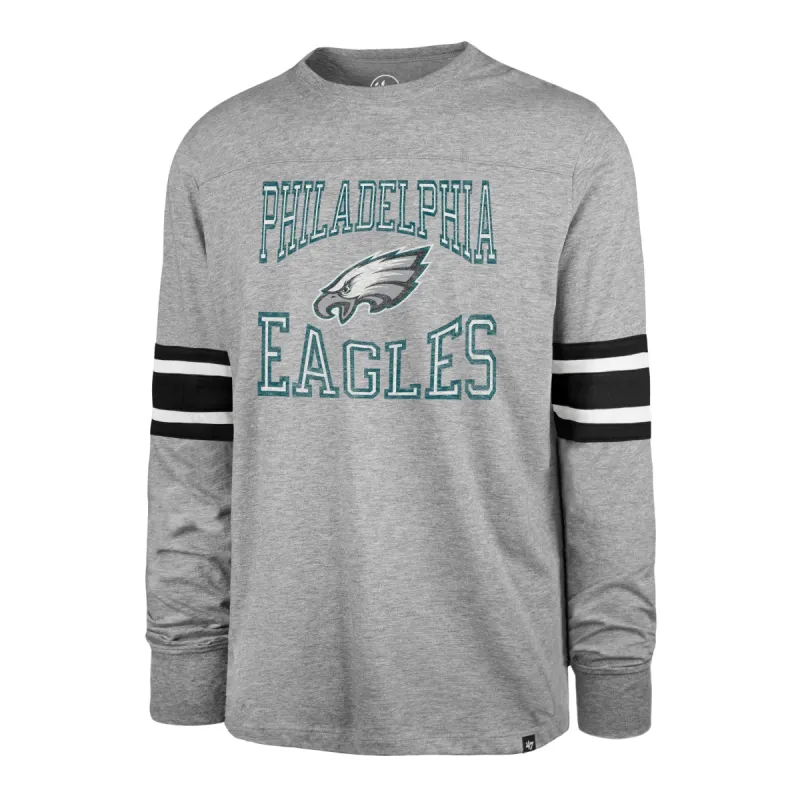 PHILADELPHIA EAGLES COVER TWO '47 BREX LONG SLEEVE TEE sold by 47