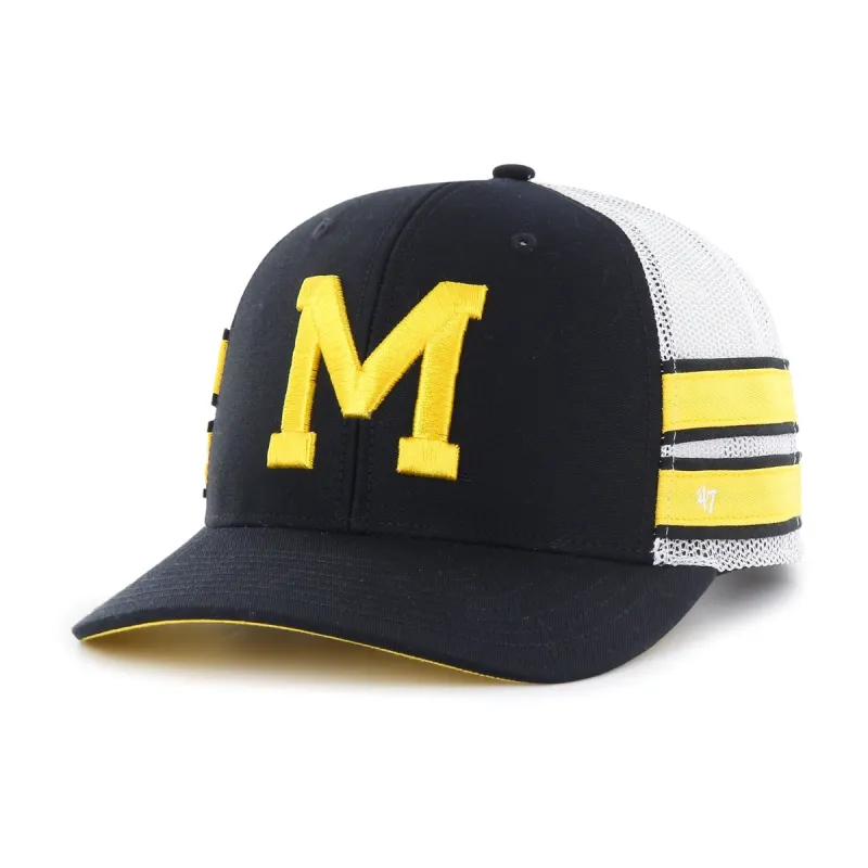 MICHIGAN WOLVERINES VINTAGE STRAIGHT EIGHT '47 TRUCKER sold by 47