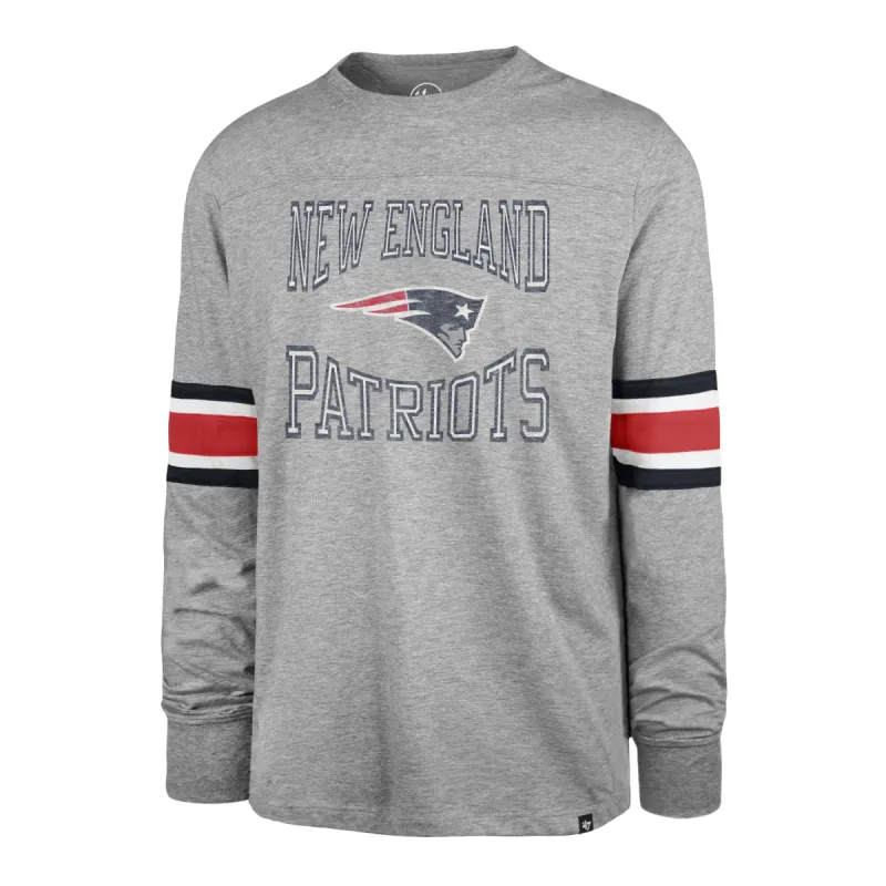 NEW ENGLAND PATRIOTS COVER TWO '47 BREX LONG SLEEVE TEE sold by 47