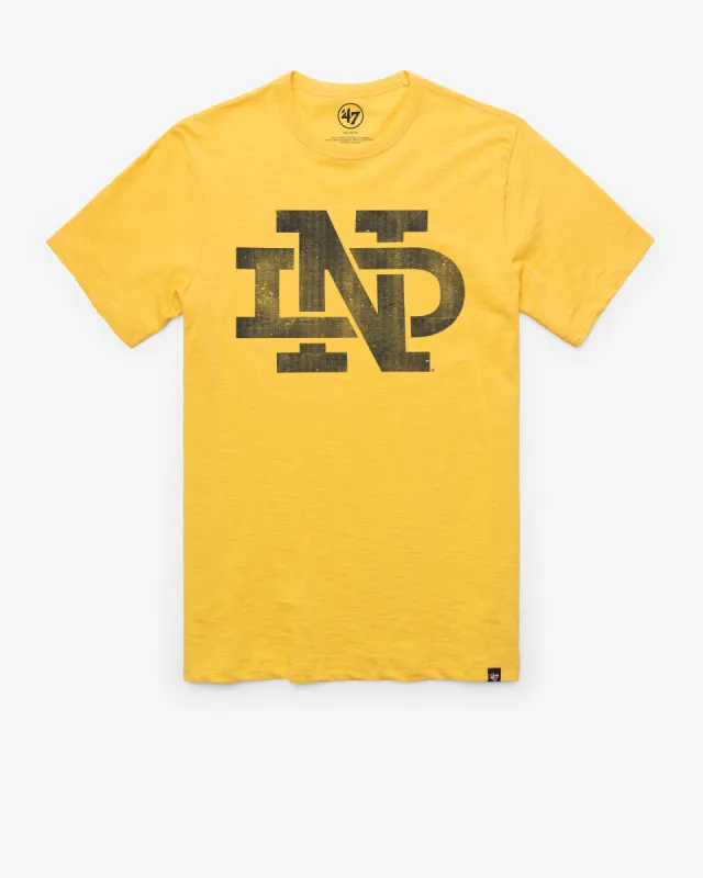 NOTRE DAME FIGHTING IRISH VINTAGE GRIT '47 SCRUM TEE sold by 47