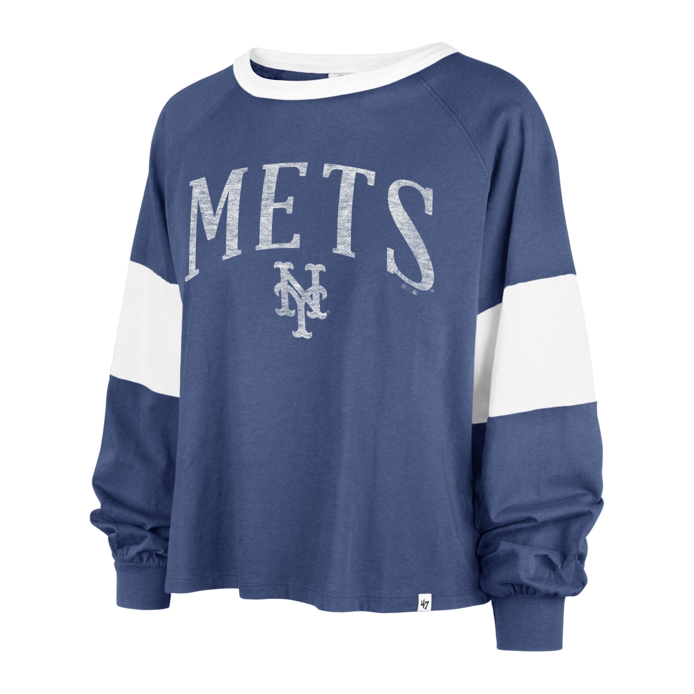 NEW YORK METS UPSIDE '47 RHEA LONG SLEEVE TEE WOMEN sold by 47