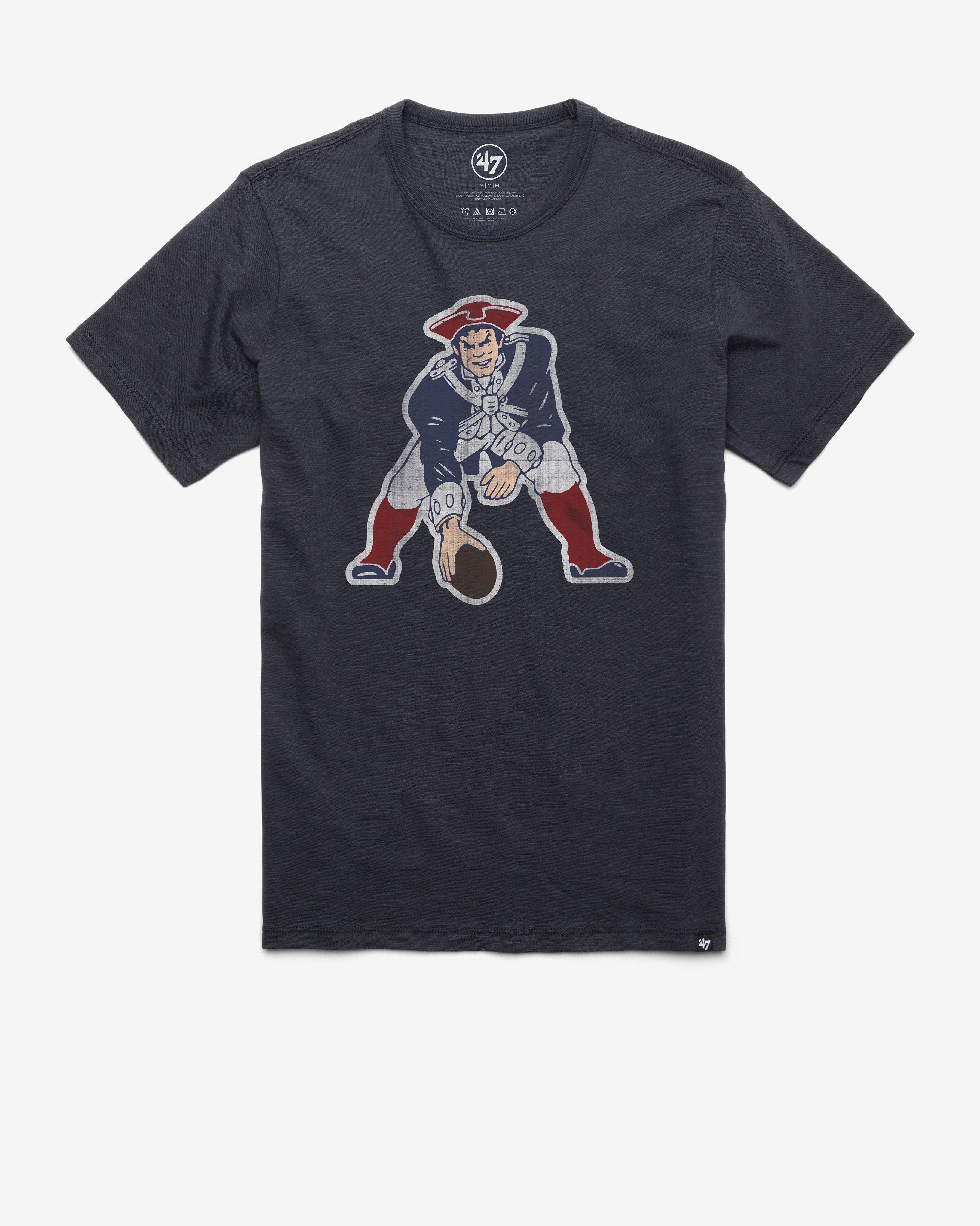 NEW ENGLAND PATRIOTS HISTORIC GRIT '47 SCRUM TEE sold by 47