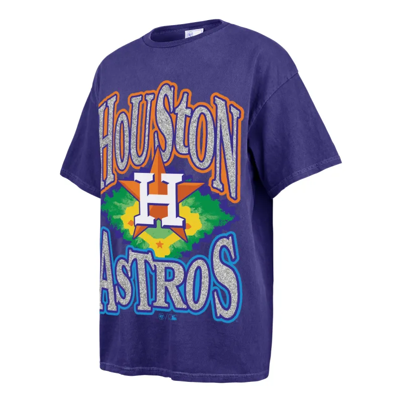 HOUSTON ASTROS FLASHING LIGHTS VINTAGE '47 BOYFRIEND TEE WOMENS sold by 47