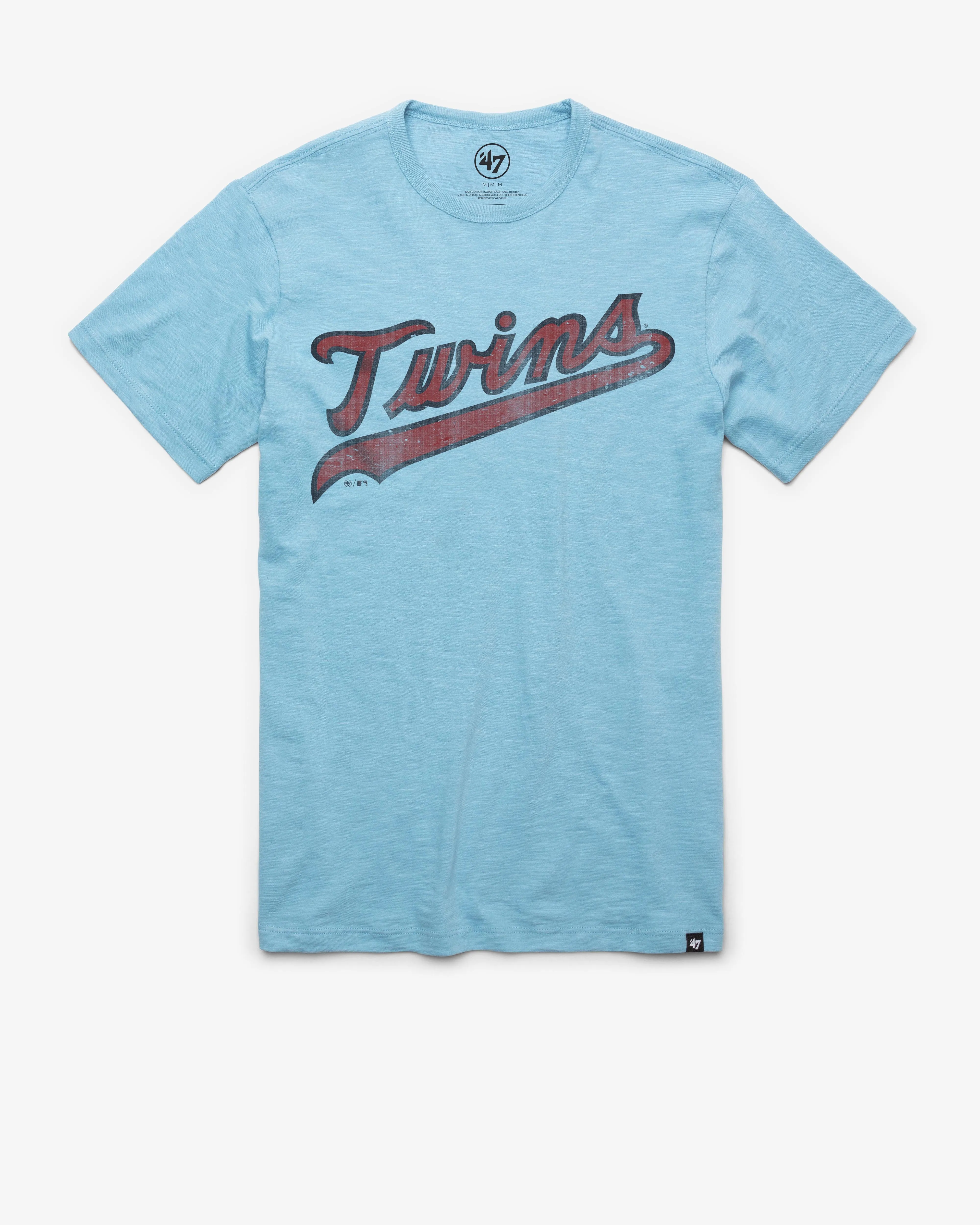 MINNESOTA TWINS COOPERSTOWN GRIT WORDMARK '47 SCRUM TEE sold by 47