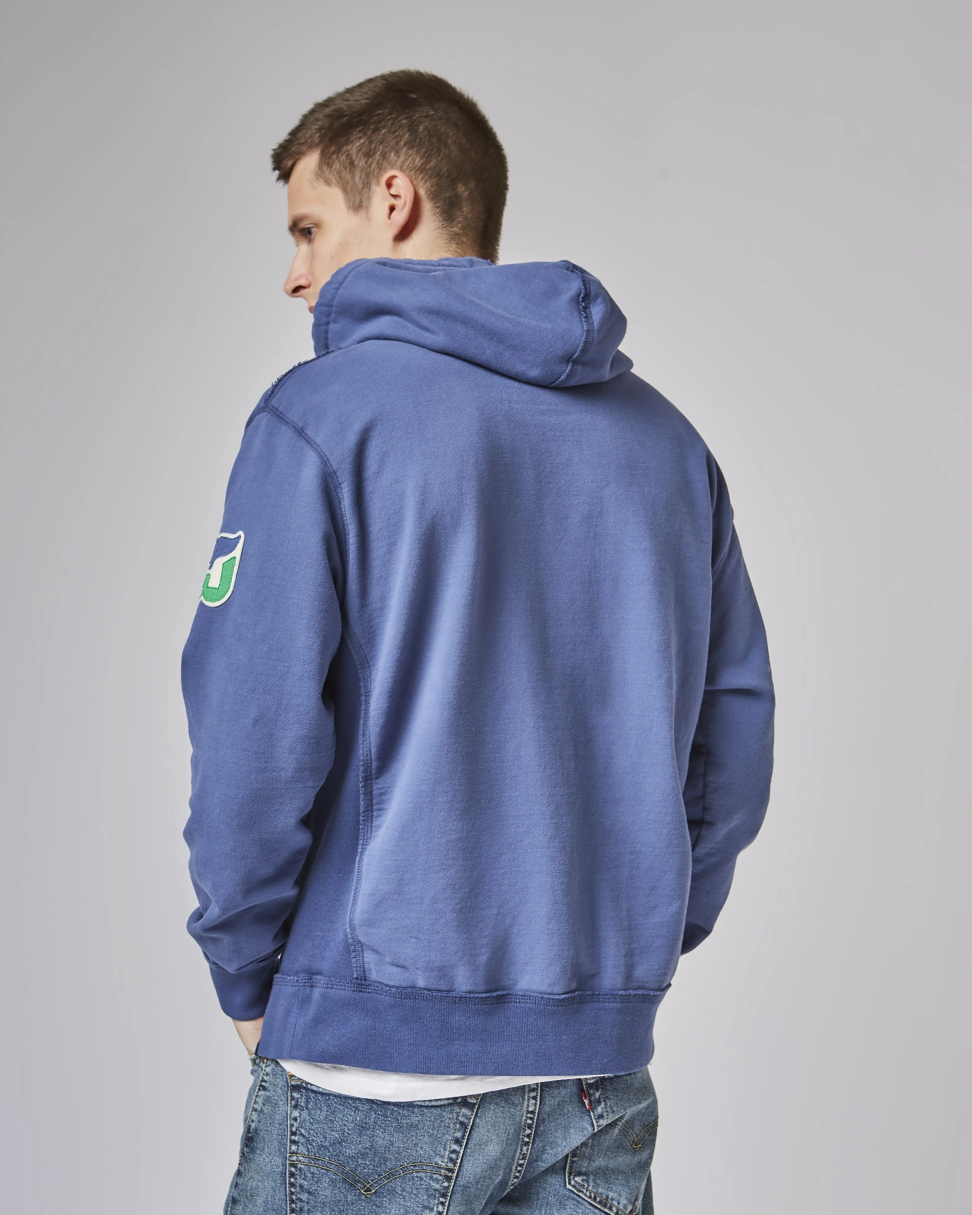 HARTFORD WHALERS VINTAGE RELIC '47 HARRIS SCRIMMAGE HOOD sold by 47 product image thumbnail 4