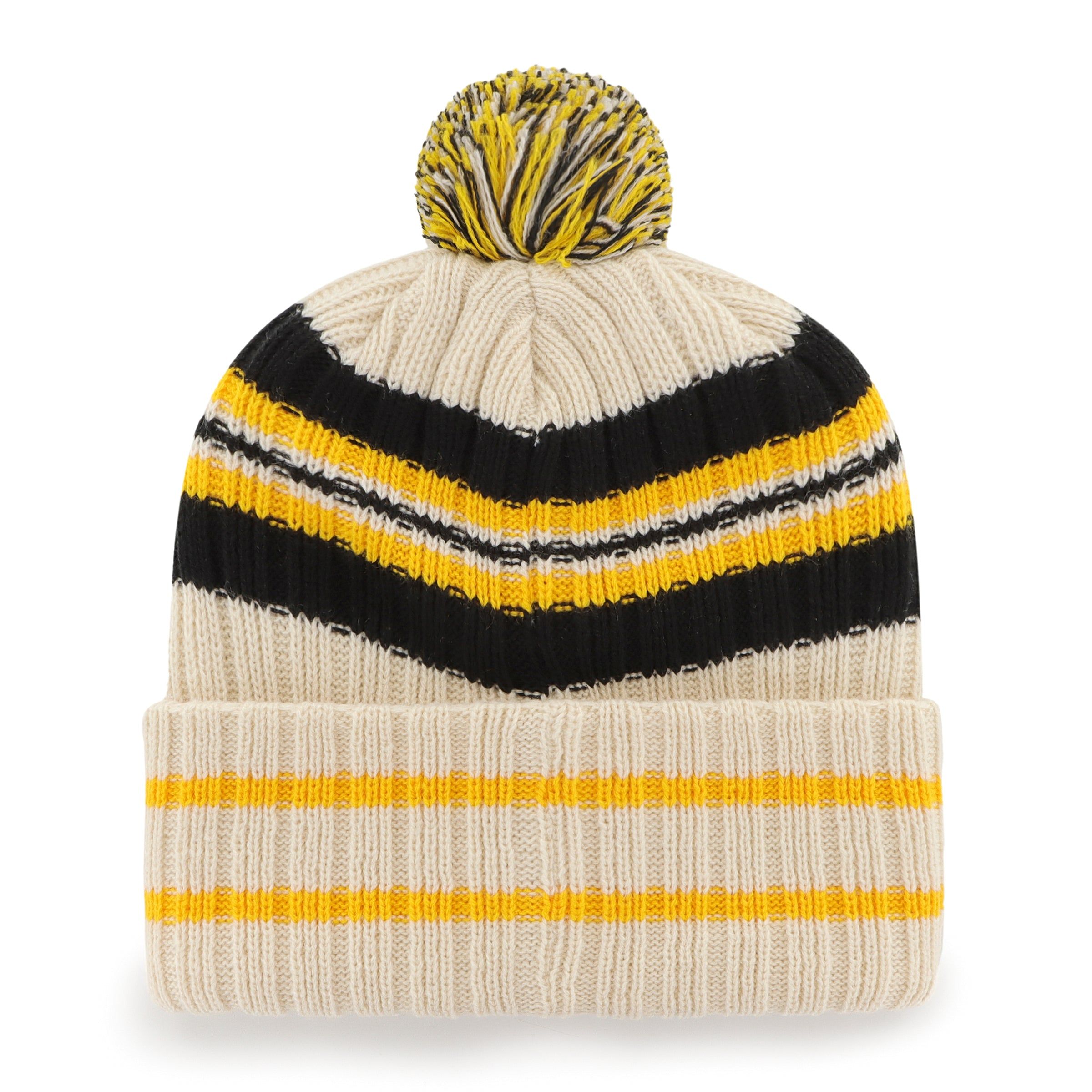 PITTSBURGH STEELERS LEGACY HONE PATCH 47 CUFF KNIT sold by 47 product image thumbnail 2