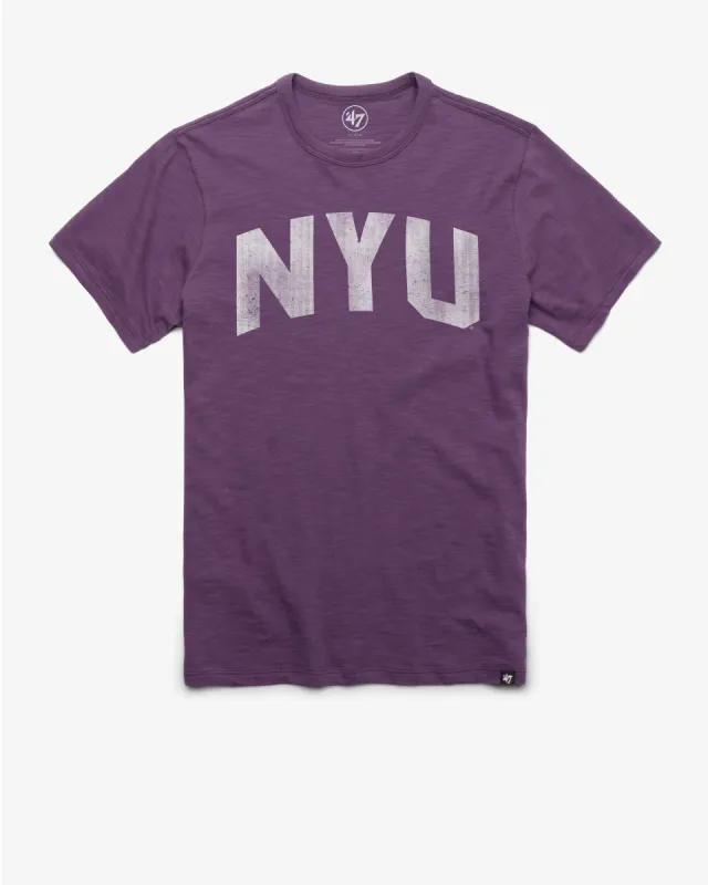 NEW YORK UNIVERSITY NYU VIOLETS GRIT '47 SCRUM TEE sold by 47