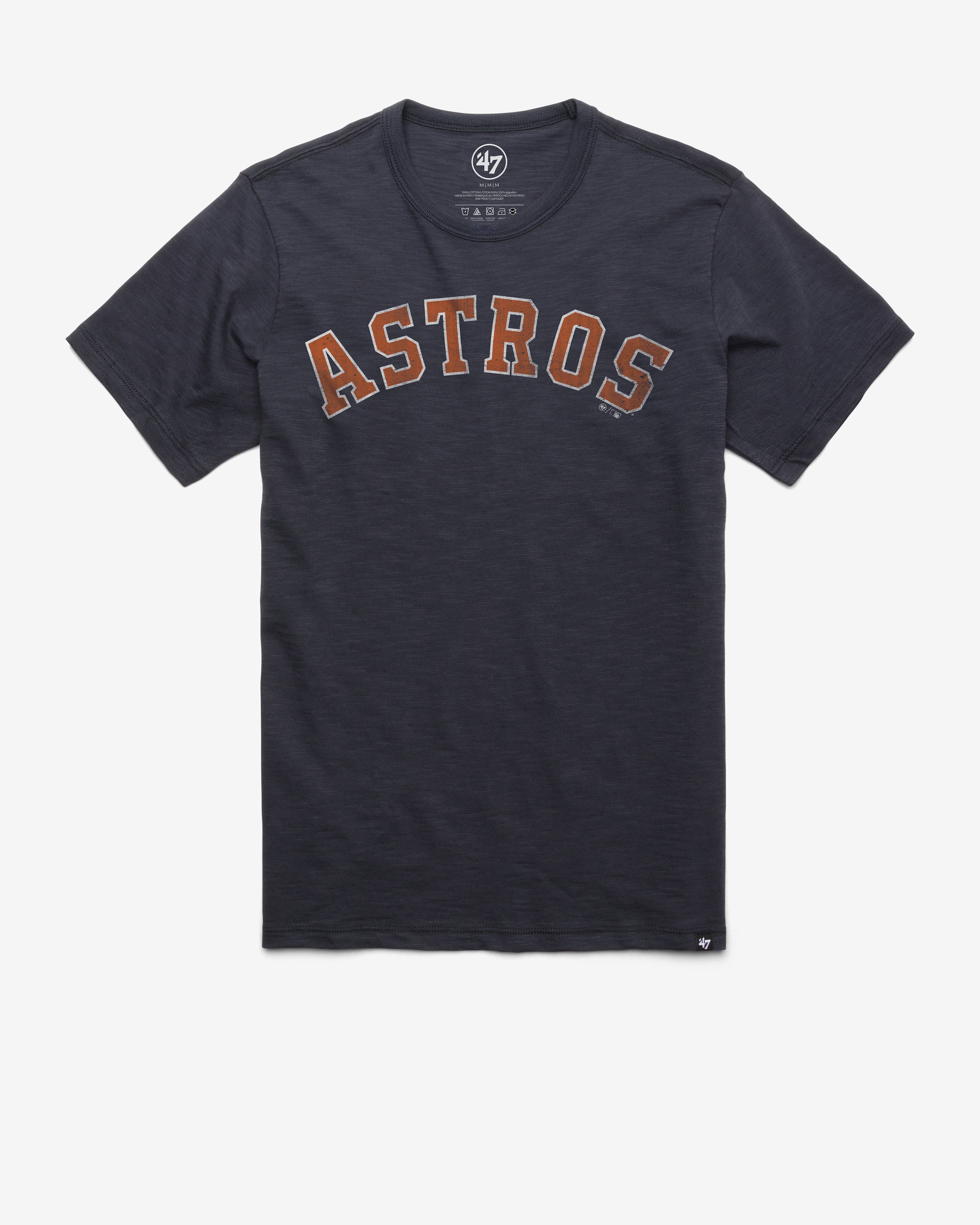 HOUSTON ASTROS GRIT WORDMARK '47 SCRUM TEE sold by 47