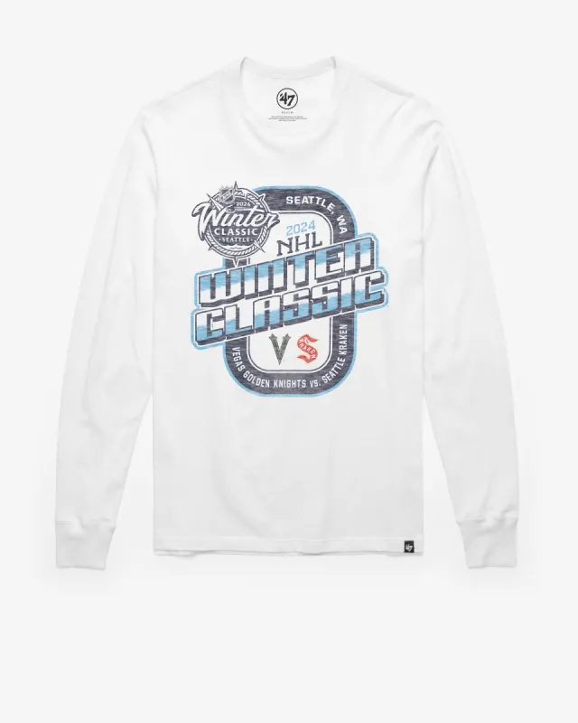 NHL 2024 WINTER CLASSIC REGIONAL '47 FRANKLIN LONG SLEEVE TEE sold by 47