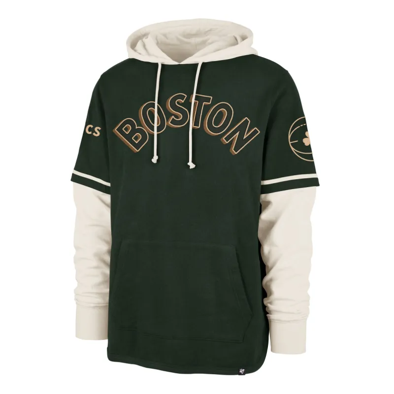 BOSTON CELTICS CITY EDITION TRIFECTA '47 SHORTSTOP PULLOVER made by 47