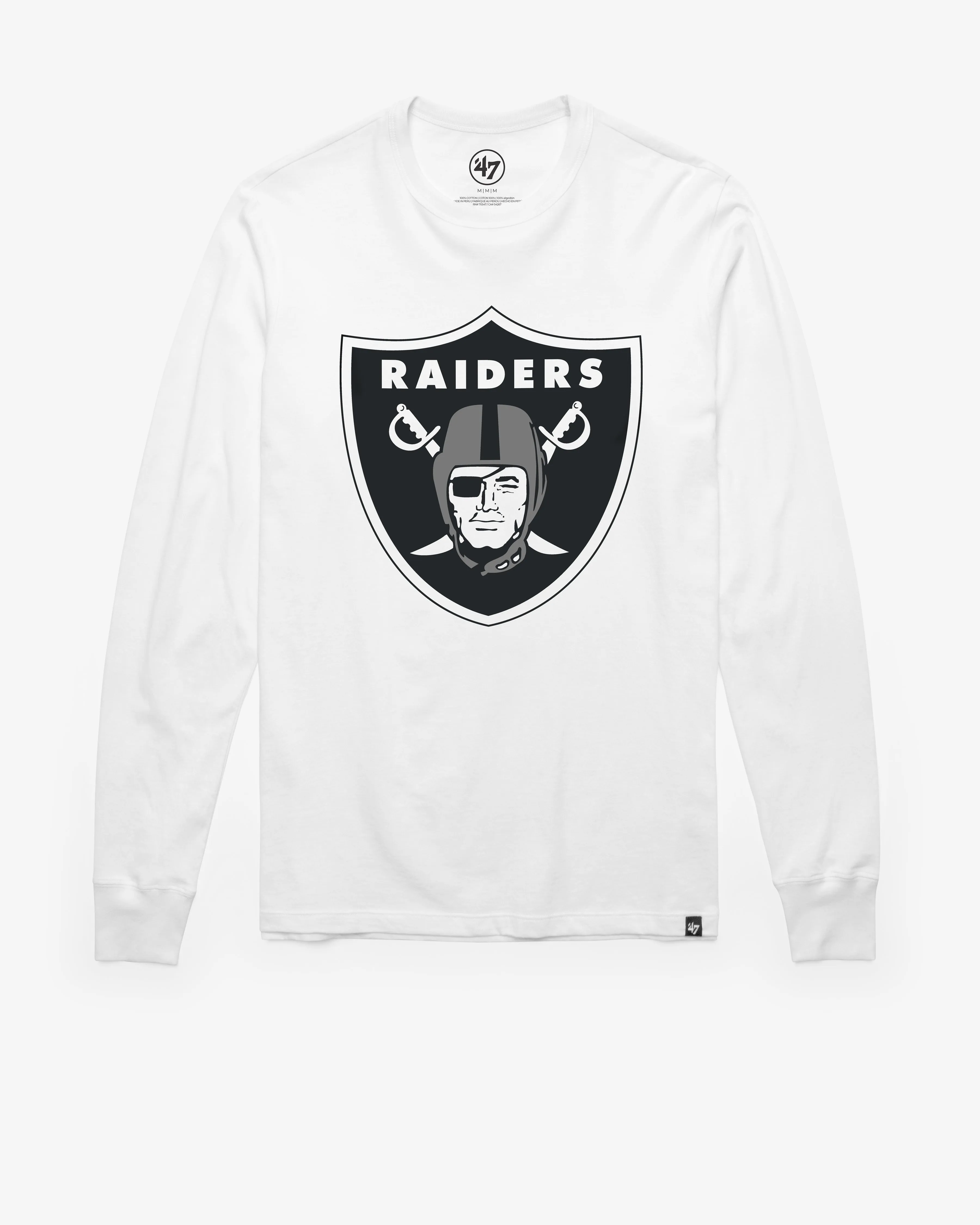 LAS VEGAS RAIDERS PREMIER '47 FRANKLIN LONG SLEEVE TEE sold by 47