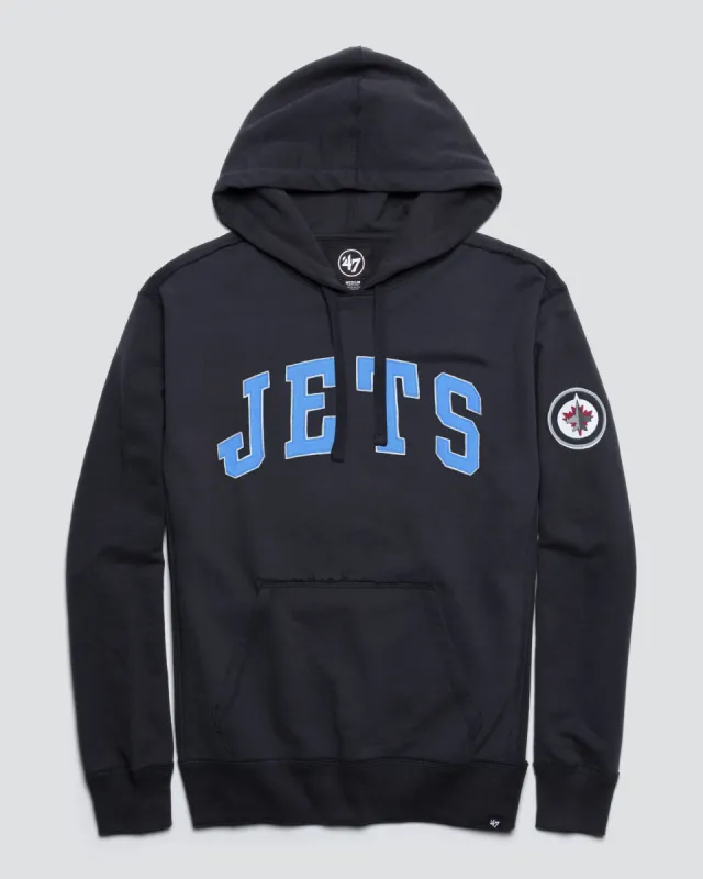 WINNIPEG JETS RELIC '47 HARRIS SCRIMMAGE HOOD sold by 47