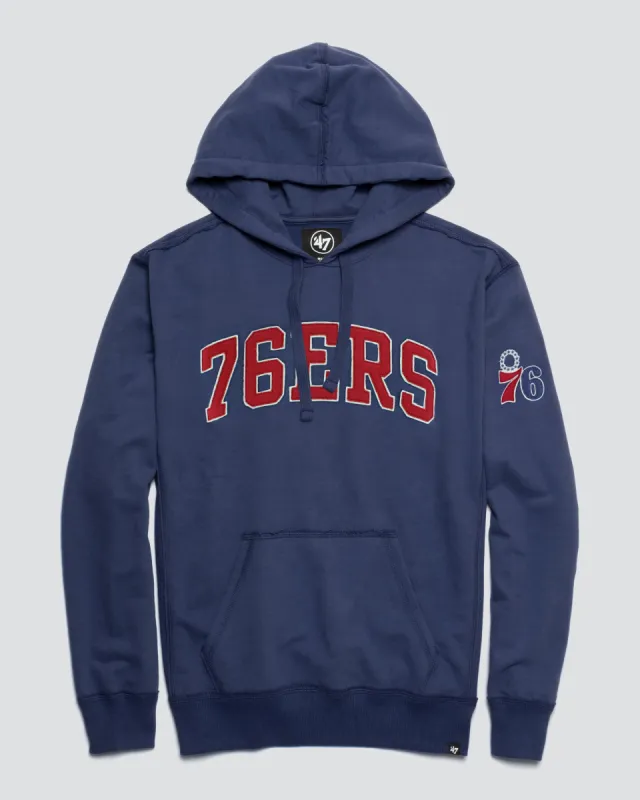 PHILADELPHIA 76ERS RELIC '47 HARRIS SCRIMMAGE HOOD sold by 47